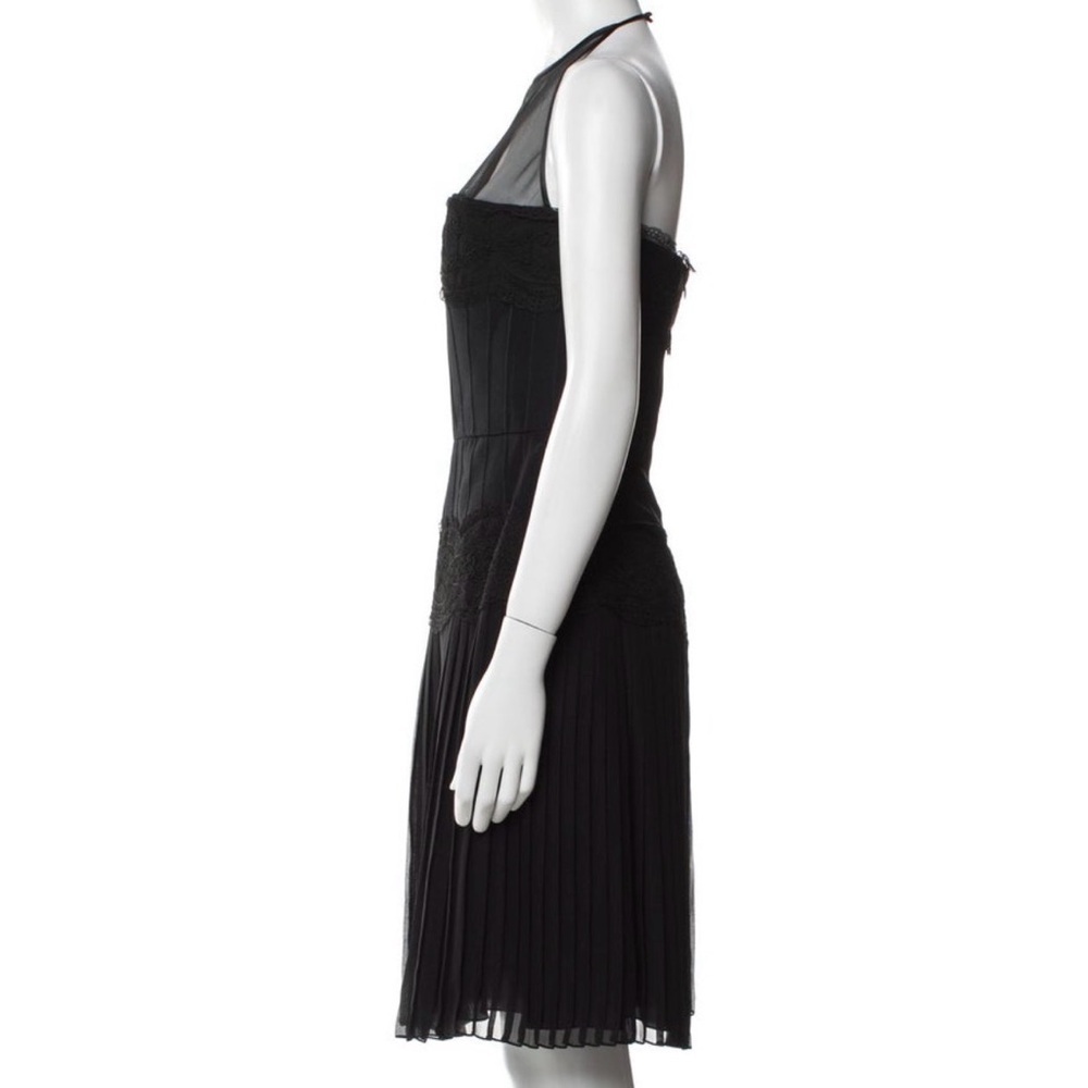 Vintage Silk Halter Dress - Picture 2 of 9